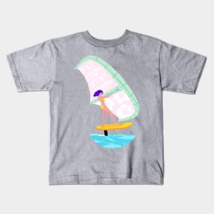 Foil girl Kids T-Shirt